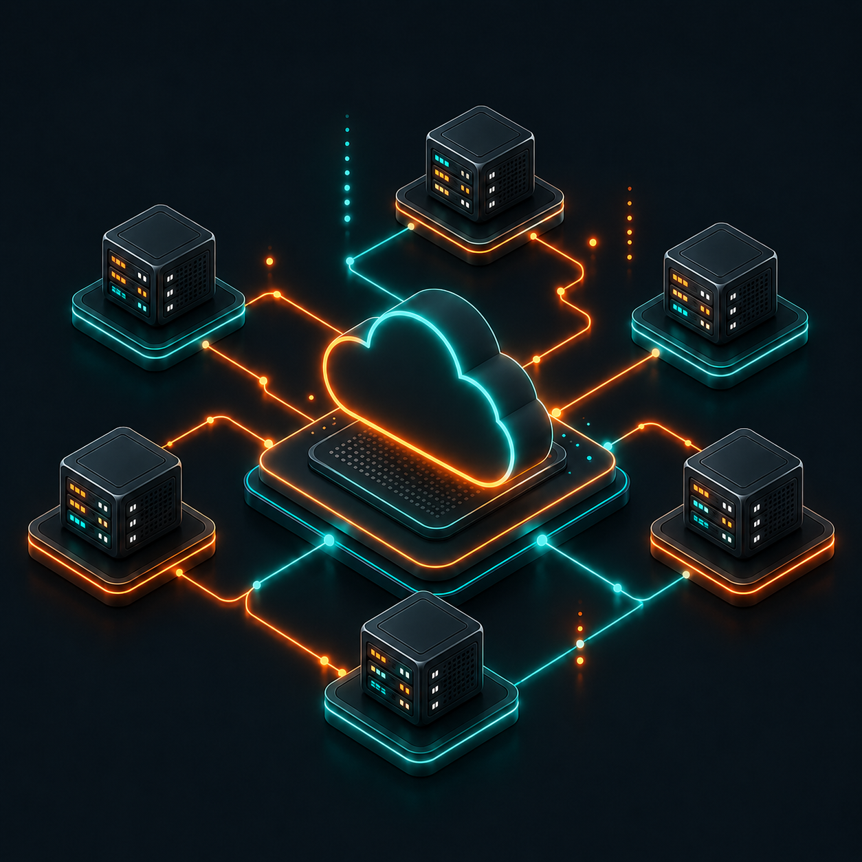 Cloud Hosting Diagram